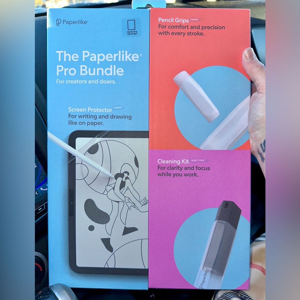 Paperlike Pro Screen Protector
Bundle
NEW Sealed